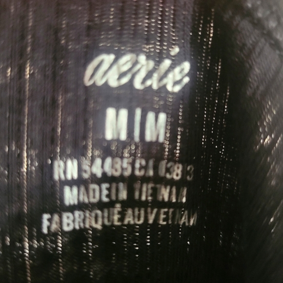 Women's Aerie One Shoulder Ribbed Maxi Dress - Medium - Picture 2 of 2